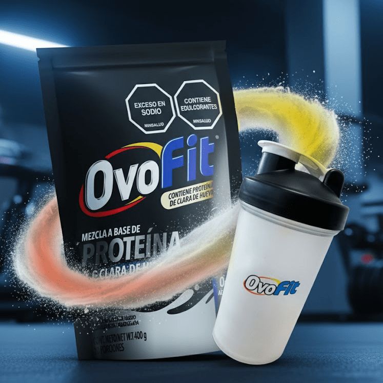 Ovofit 400g, proteína de clara de huevo